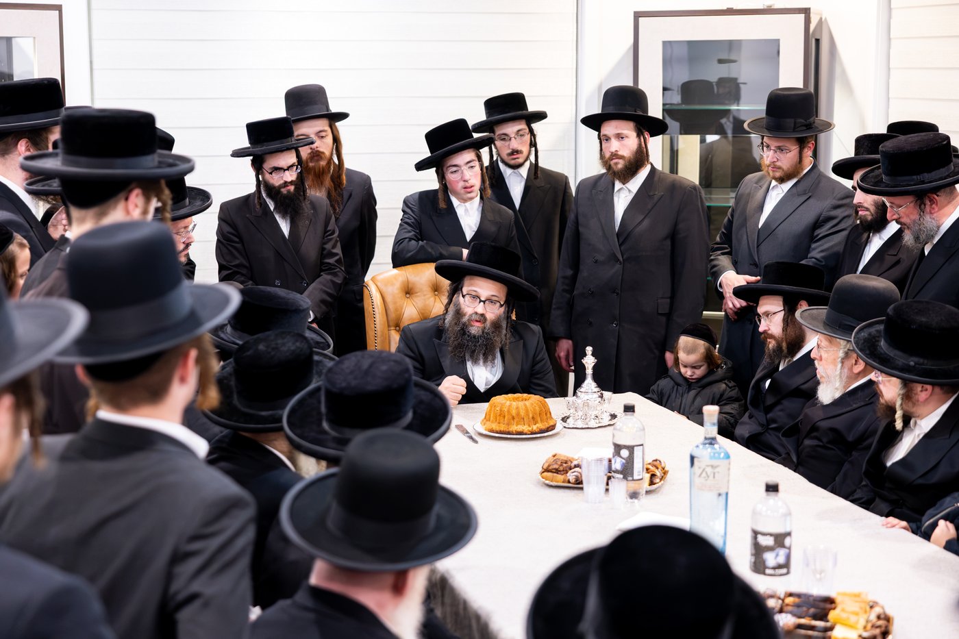 קבלת פנים לאב"ד קרית ייטב לב | צילום: באדיבות המצלם