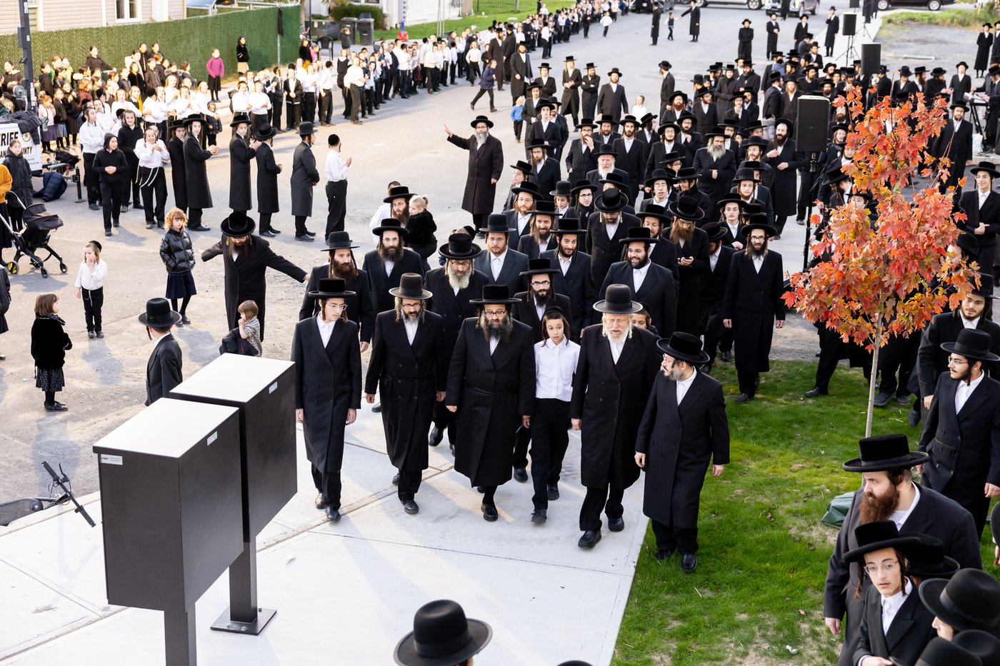 קבלת פנים לאב"ד קרית ייטב לב | צילום: באדיבות המצלם