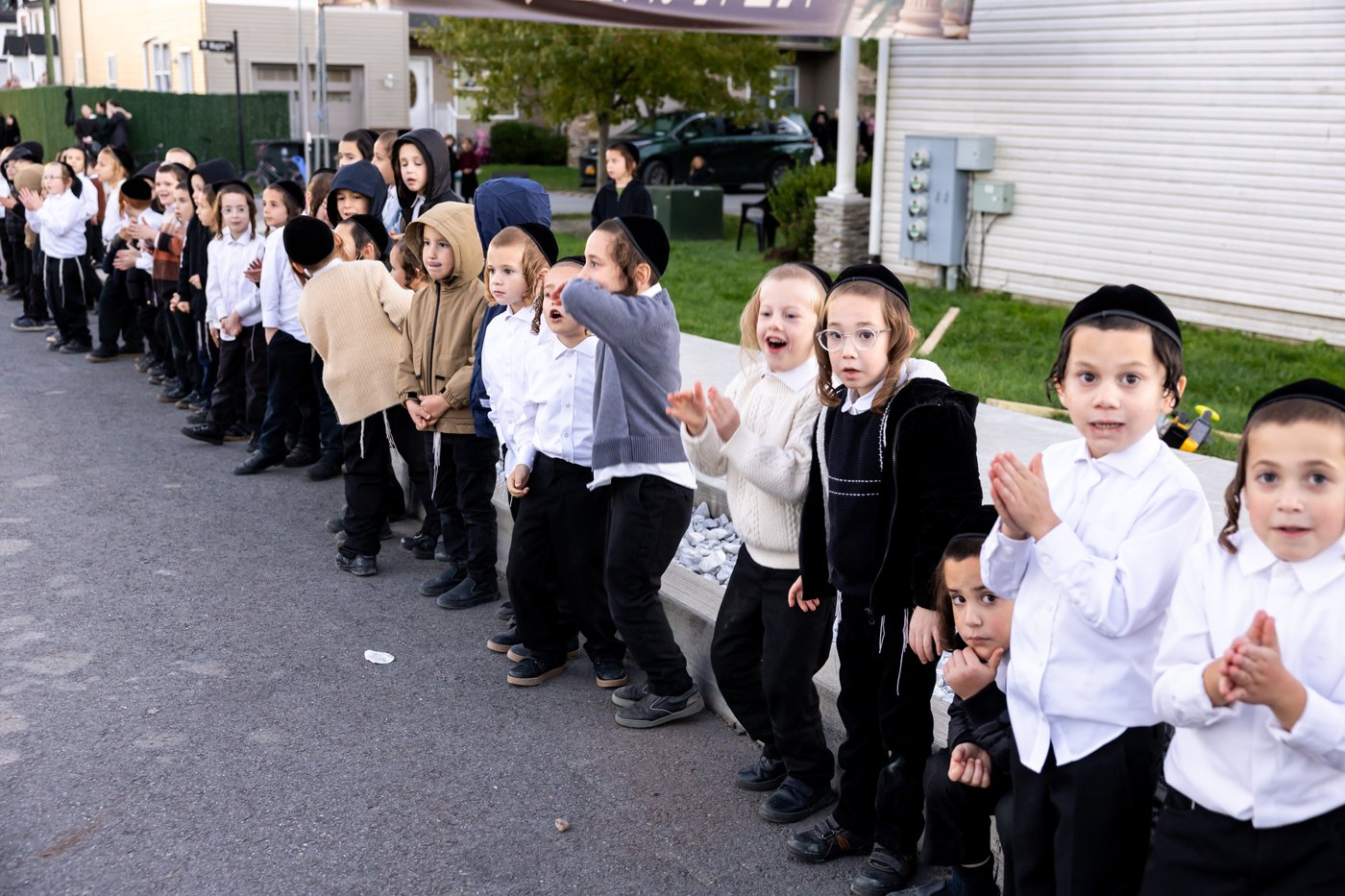 קבלת פנים לאב"ד קרית ייטב לב | צילום: באדיבות המצלם