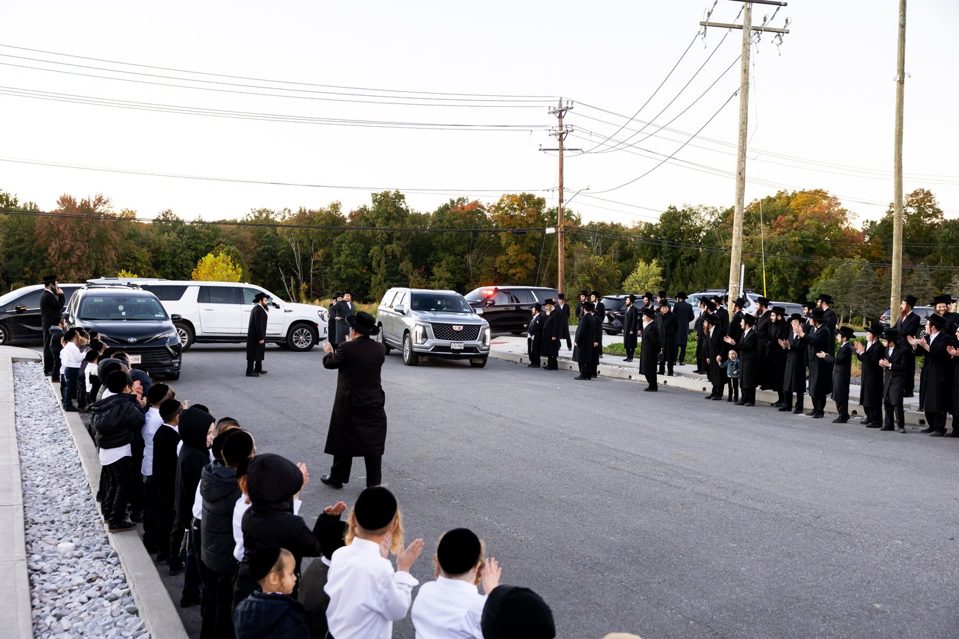 קבלת פנים לאב"ד קרית ייטב לב | צילום: באדיבות המצלם