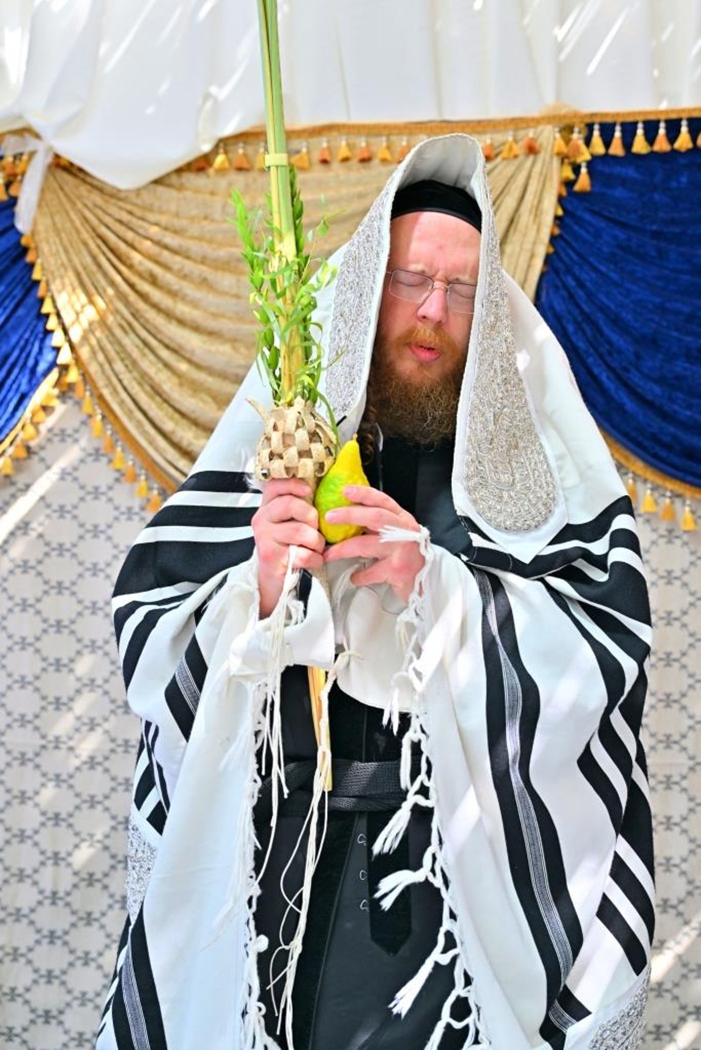 חג הסוכות בחצר הקודש ספינקא בית שמש
