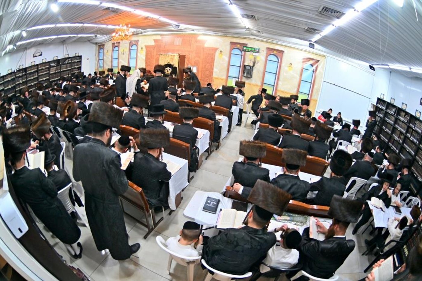 חג הסוכות בחצר הקודש ספינקא בית שמש