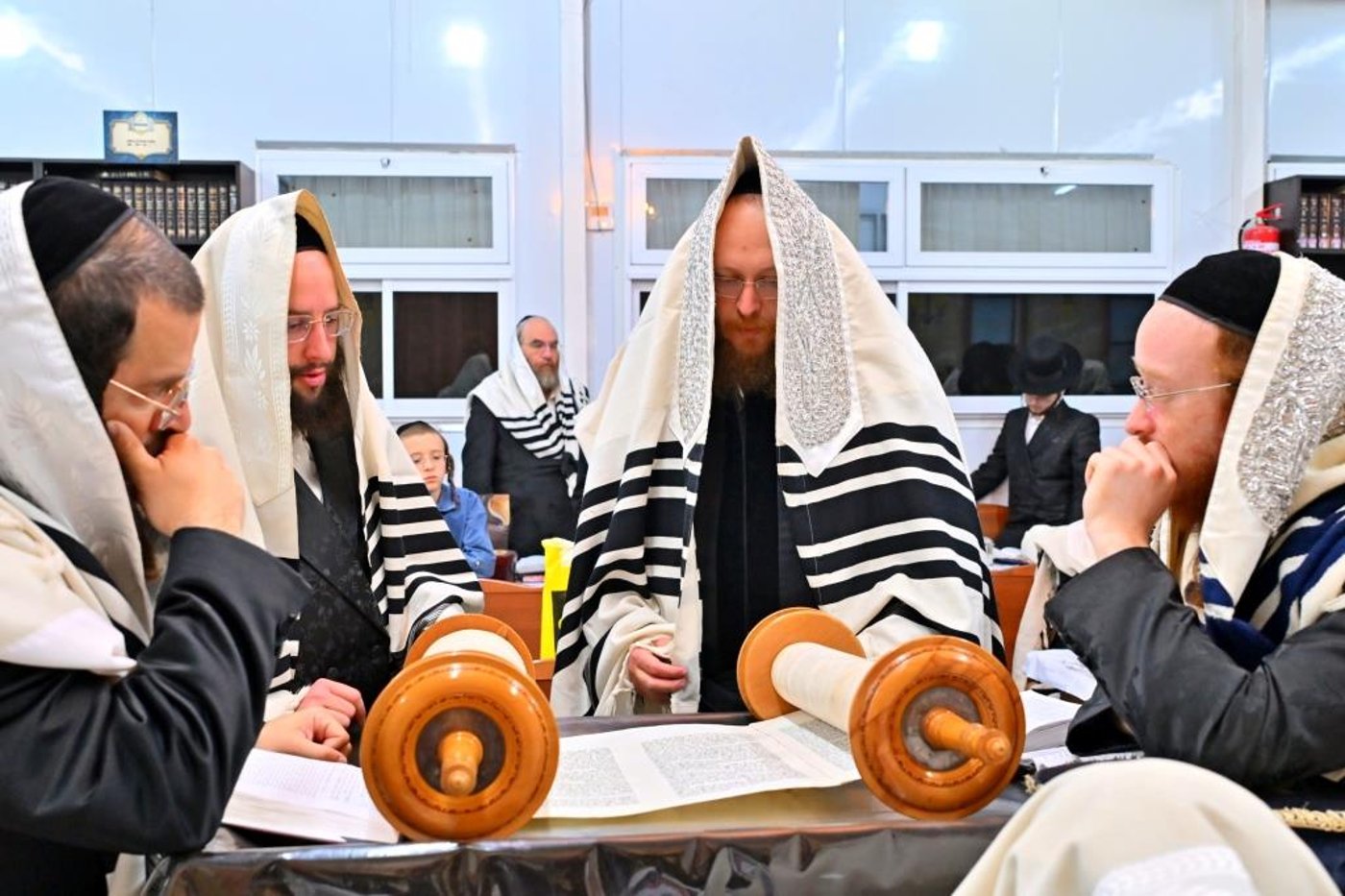 חג הסוכות בחצר הקודש ספינקא בית שמש