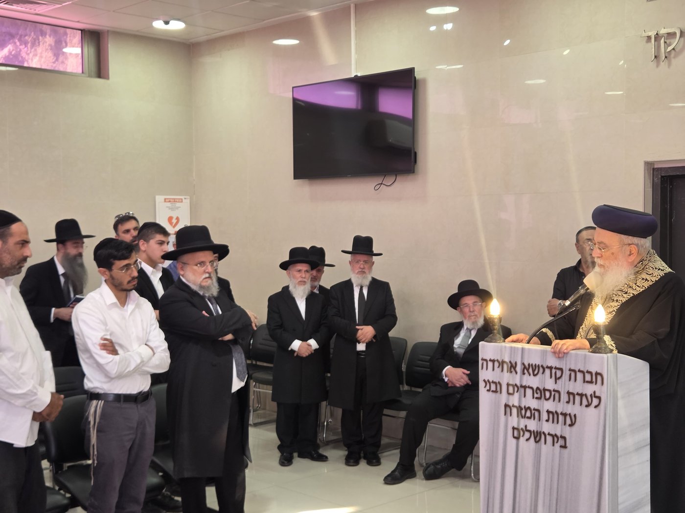 הלוויית הרבנית שושנה כהן ע"ה | צילום: באדיבות המצלם