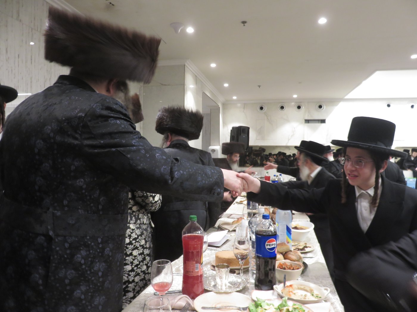 שמחת האירוסין בבני ברק | צילום: א.כ.