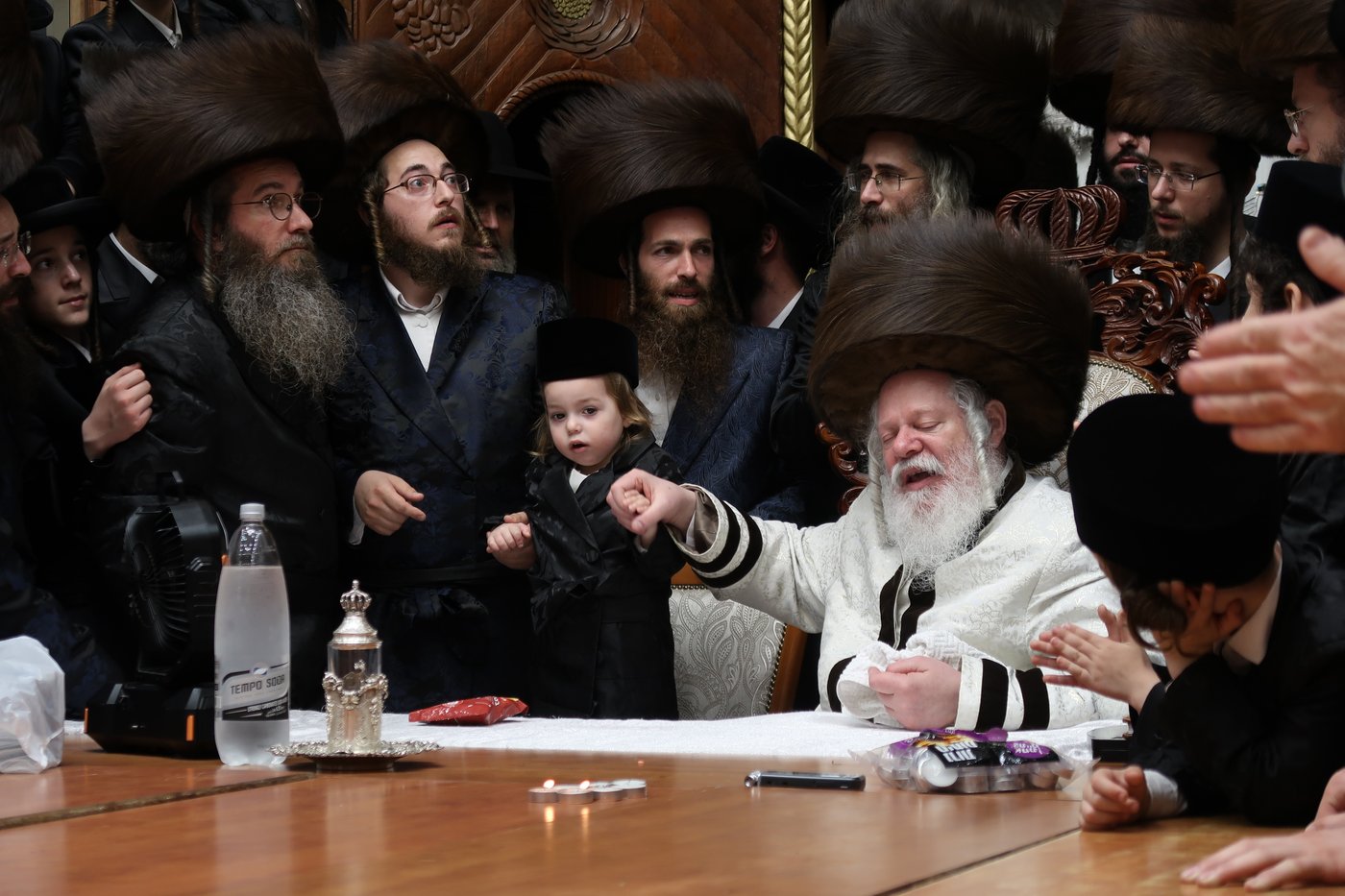 שמחת החלאקה לנכד האדמו"ר מפרמישלאן שליט"א | צילום: י. פריד