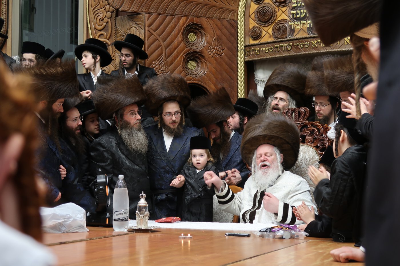שמחת החלאקה לנכד האדמו"ר מפרמישלאן שליט"א | צילום: י. פריד