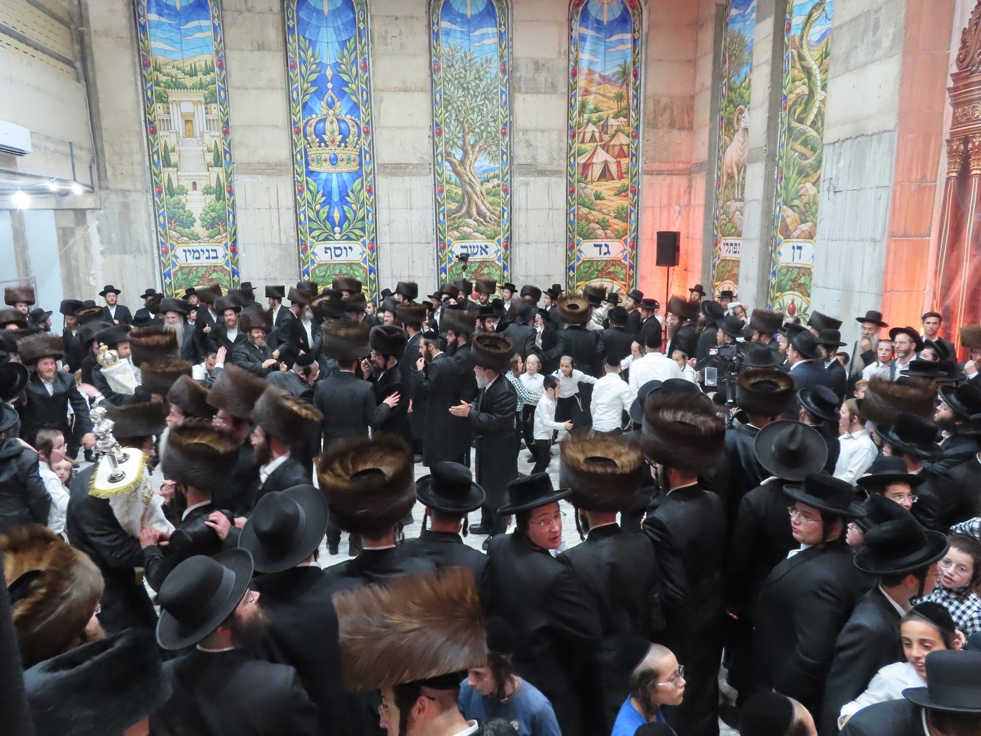הכנסת ספר תורה בבית שמש | צילום: י. פריד