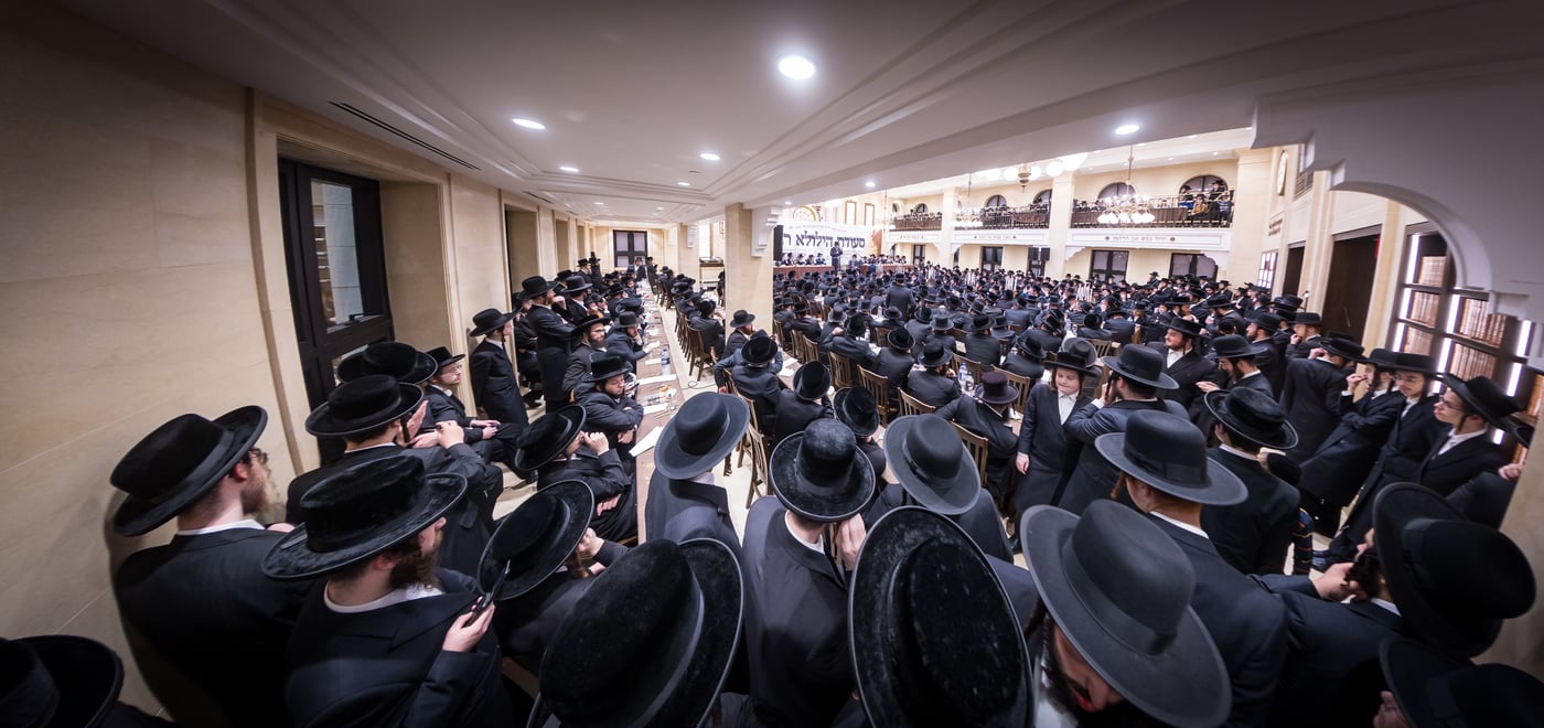 הילולת הרה"ק מריבניץ זי"ע | צילום: אחים לאנטשעווסקי