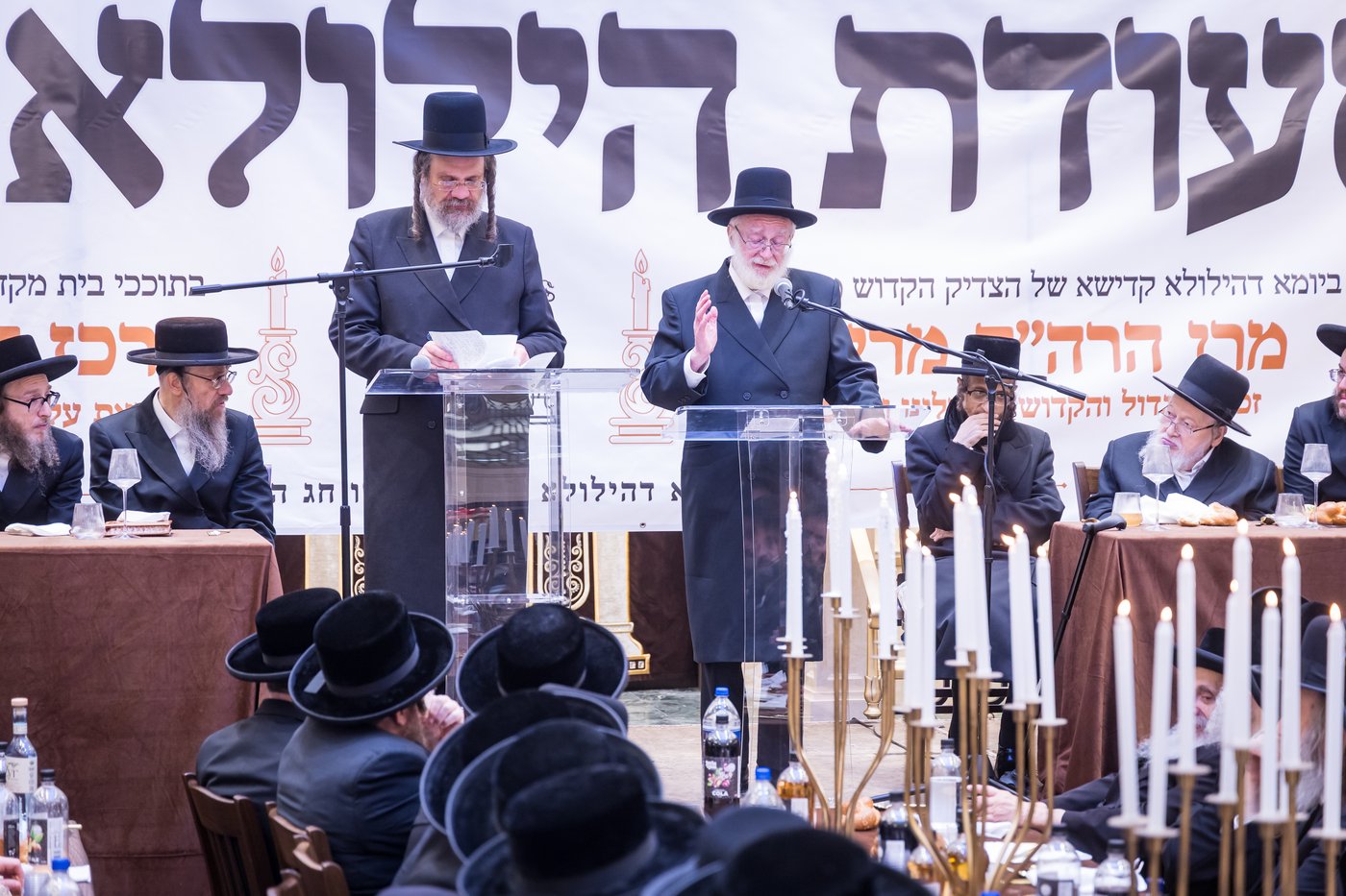 הילולת הרה"ק מריבניץ זי"ע | צילום: אחים לאנטשעווסקי