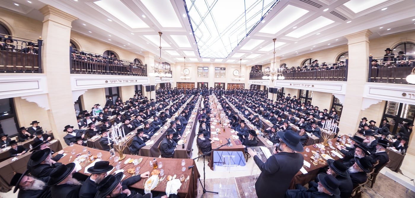 הילולת הרה"ק מריבניץ זי"ע | צילום: אחים לאנטשעווסקי