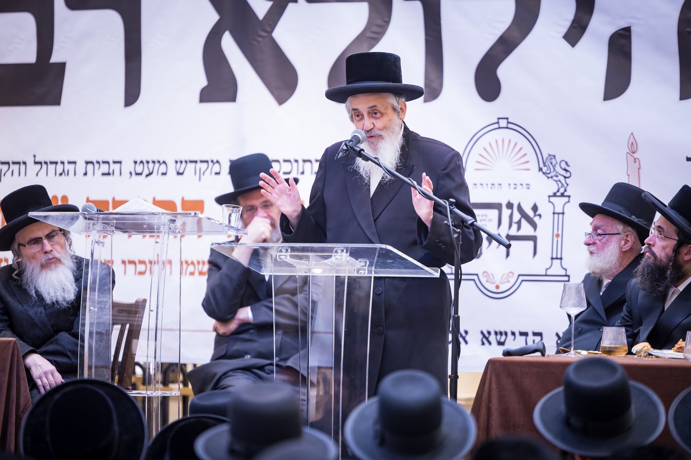 הילולת הרה"ק מריבניץ זי"ע | צילום: אחים לאנטשעווסקי