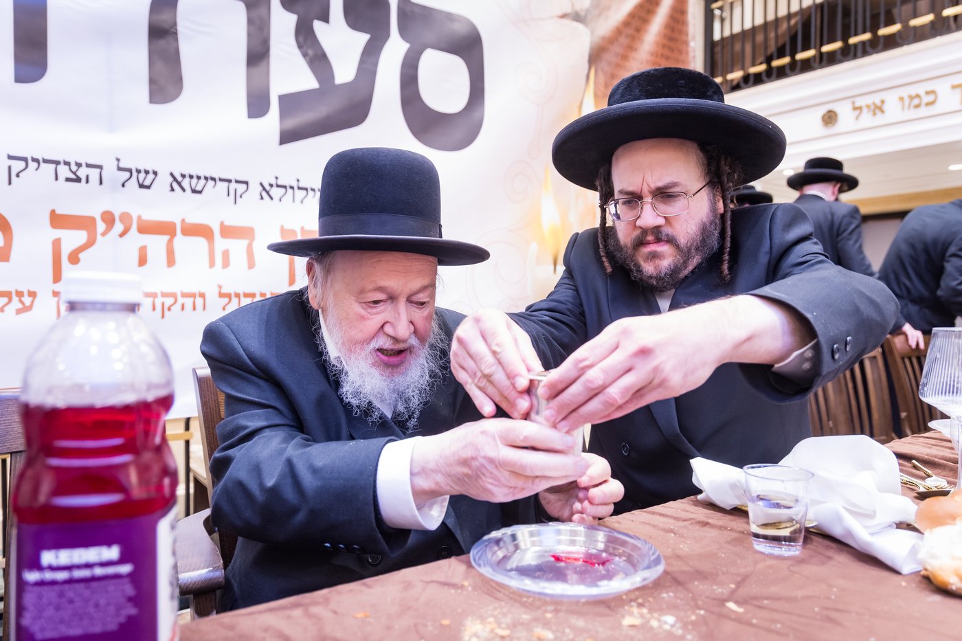 הילולת הרה"ק מריבניץ זי"ע | צילום: אחים לאנטשעווסקי