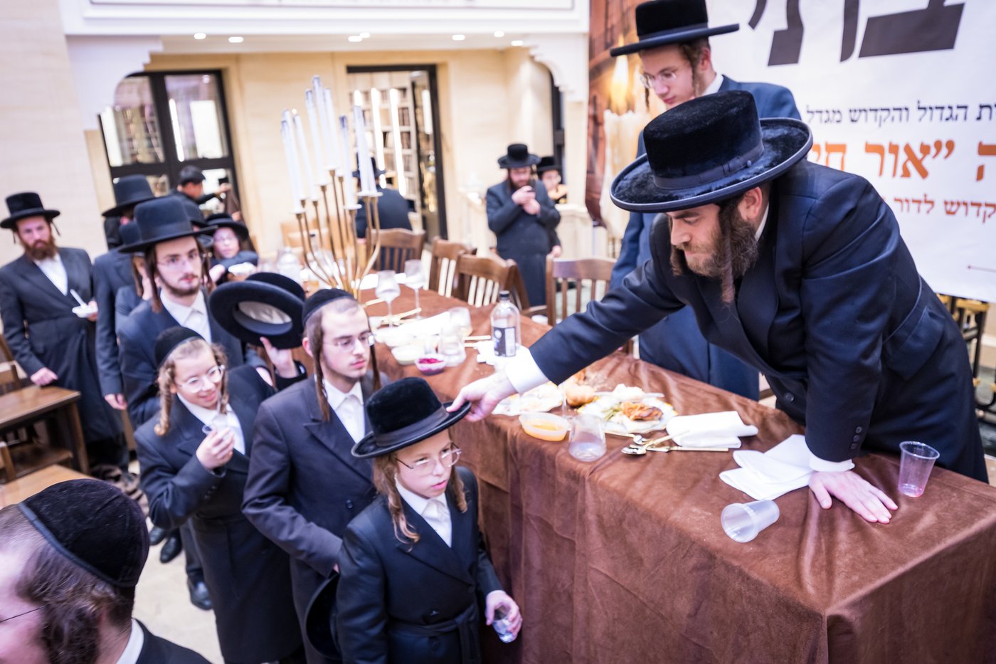 הילולת הרה"ק מריבניץ זי"ע | צילום: אחים לאנטשעווסקי