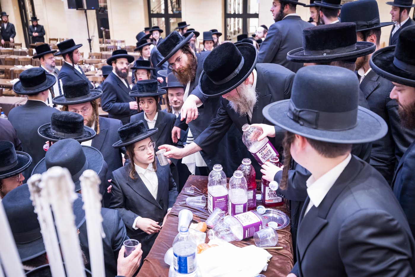 הילולת הרה"ק מריבניץ זי"ע | צילום: אחים לאנטשעווסקי