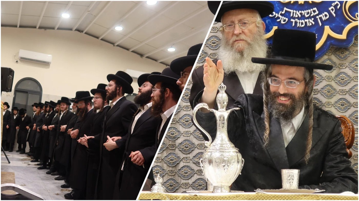 מעמד כבוד התורה בחצר זוועהיל