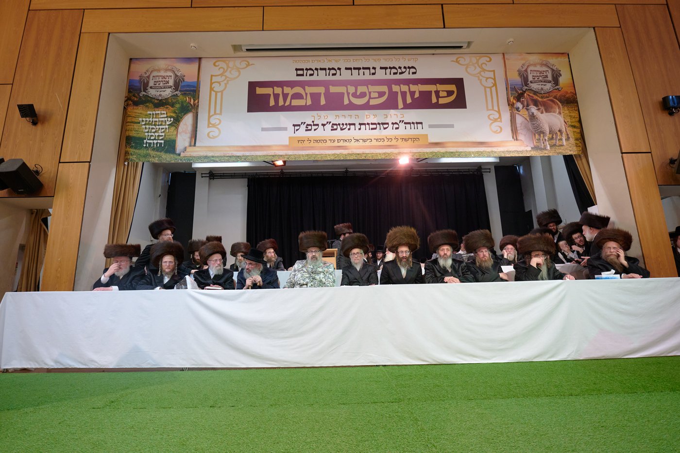 פדיון פטר חמור בלונדון | צילום: דודי בראון