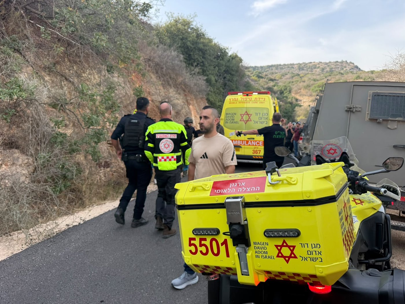 האירוע בצפון: חשד שהנפל הוכנס לתיק של תלמיד