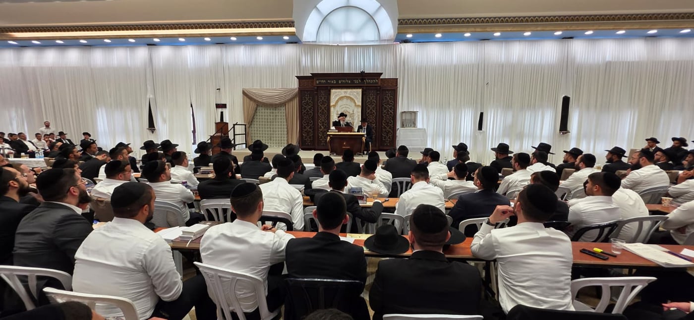 מעמד פתיחת זמן החורף בישיבת 'אור החיים'