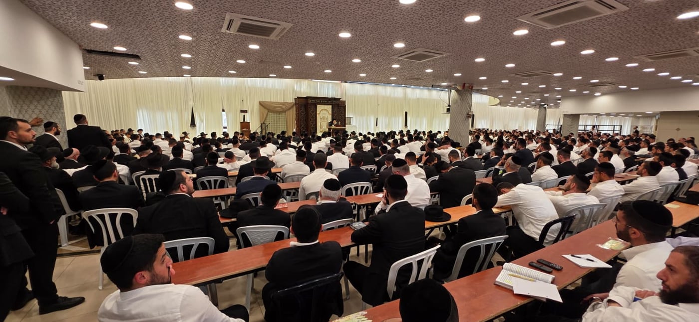 מעמד פתיחת זמן החורף בישיבת 'אור החיים'