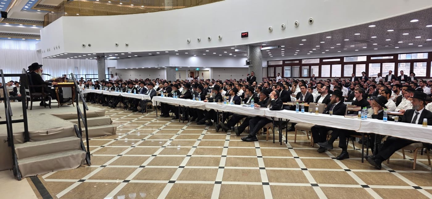מעמד פתיחת זמן החורף בישיבת 'אור החיים'