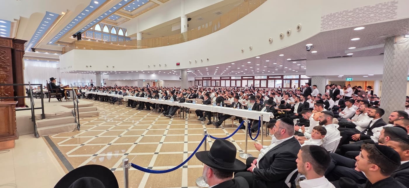 מעמד פתיחת זמן החורף בישיבת 'אור החיים'