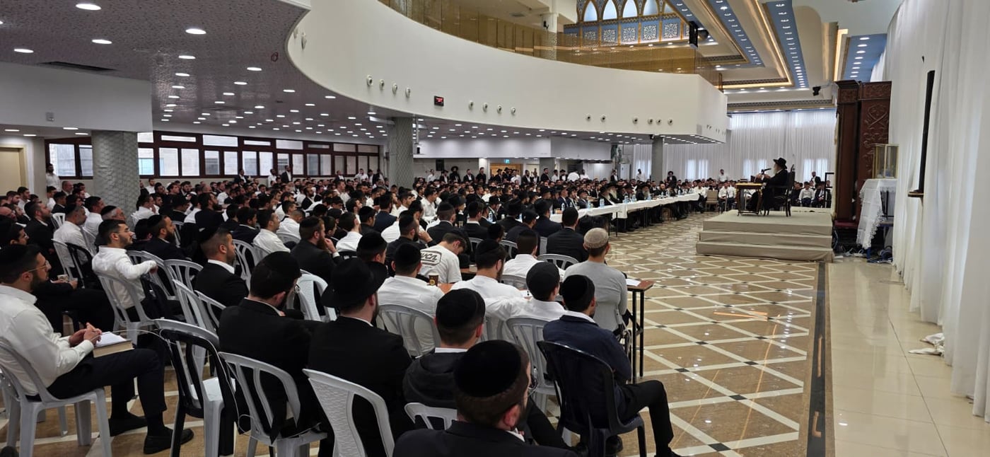 מעמד פתיחת זמן החורף בישיבת 'אור החיים'