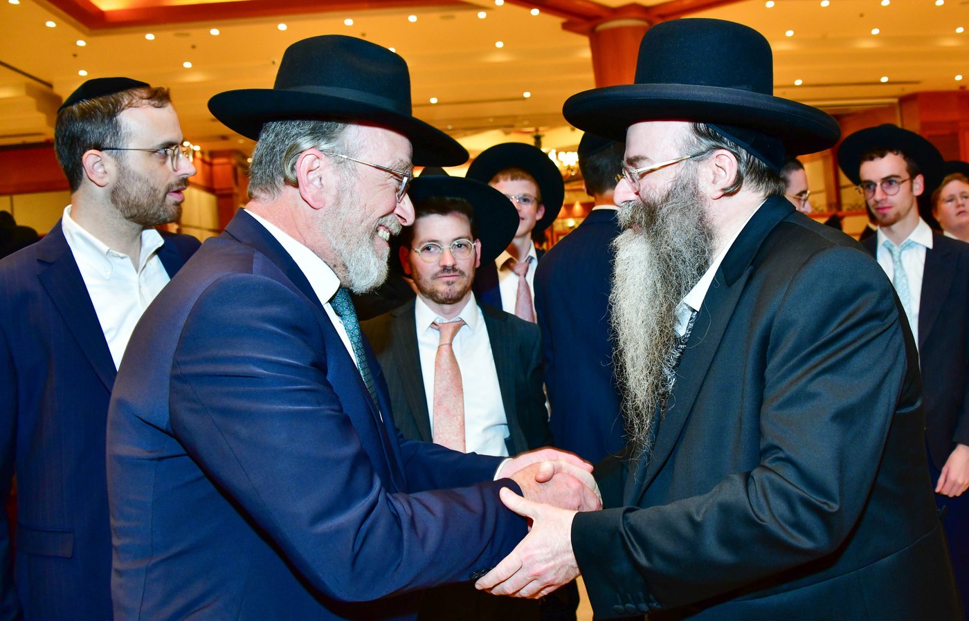 מהשמחה בבני ברק | צילום: שוקי לרר