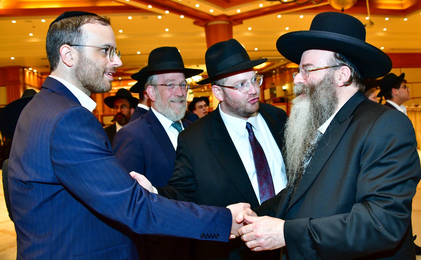 מהשמחה בבני ברק | צילום: שוקי לרר