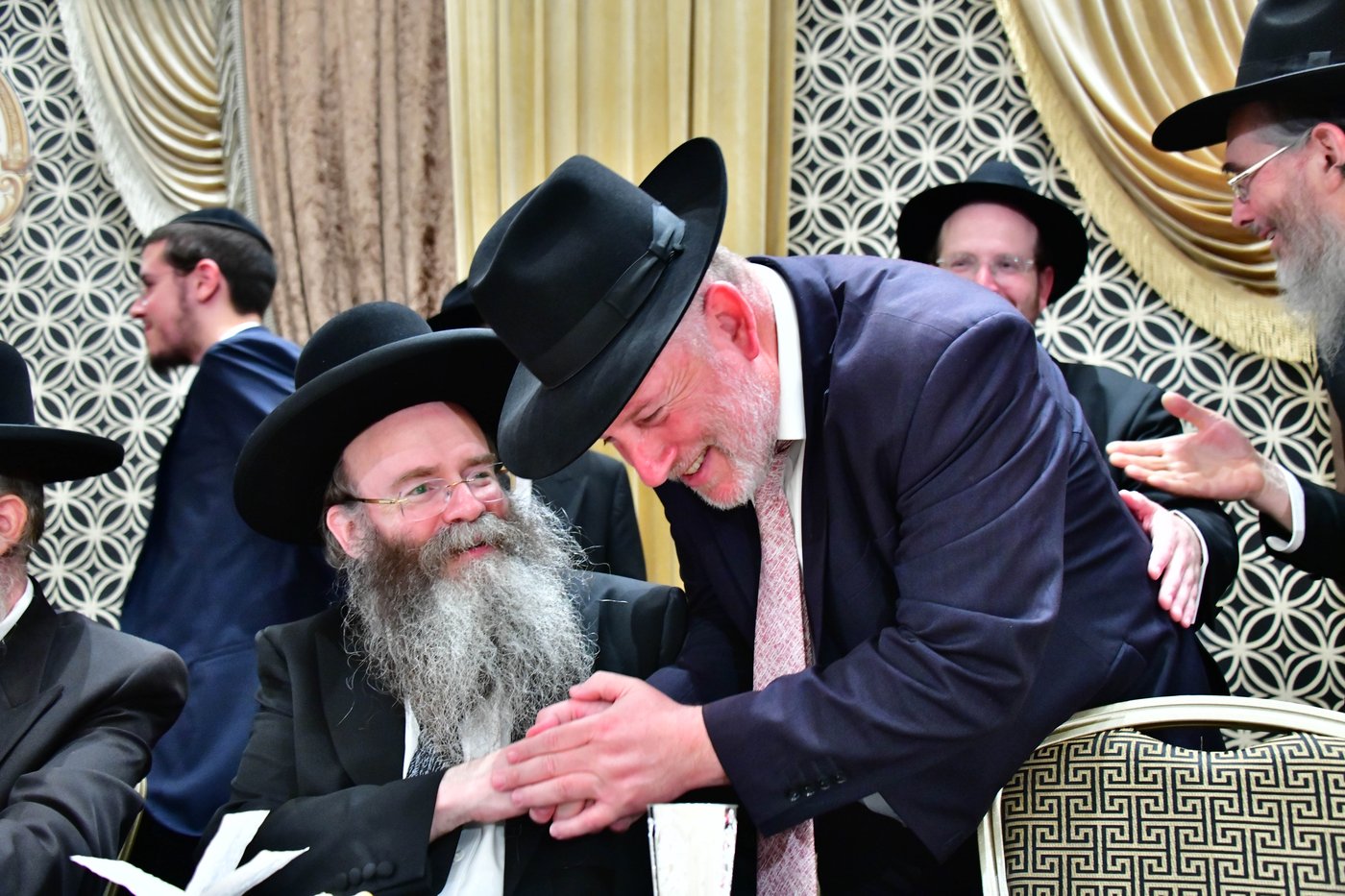 מהשמחה בבני ברק | צילום: שוקי לרר