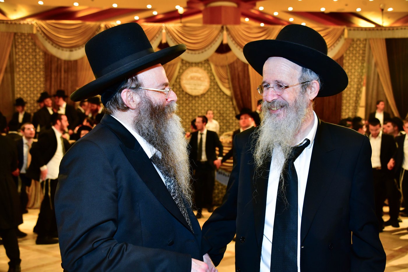 מהשמחה בבני ברק | צילום: שוקי לרר