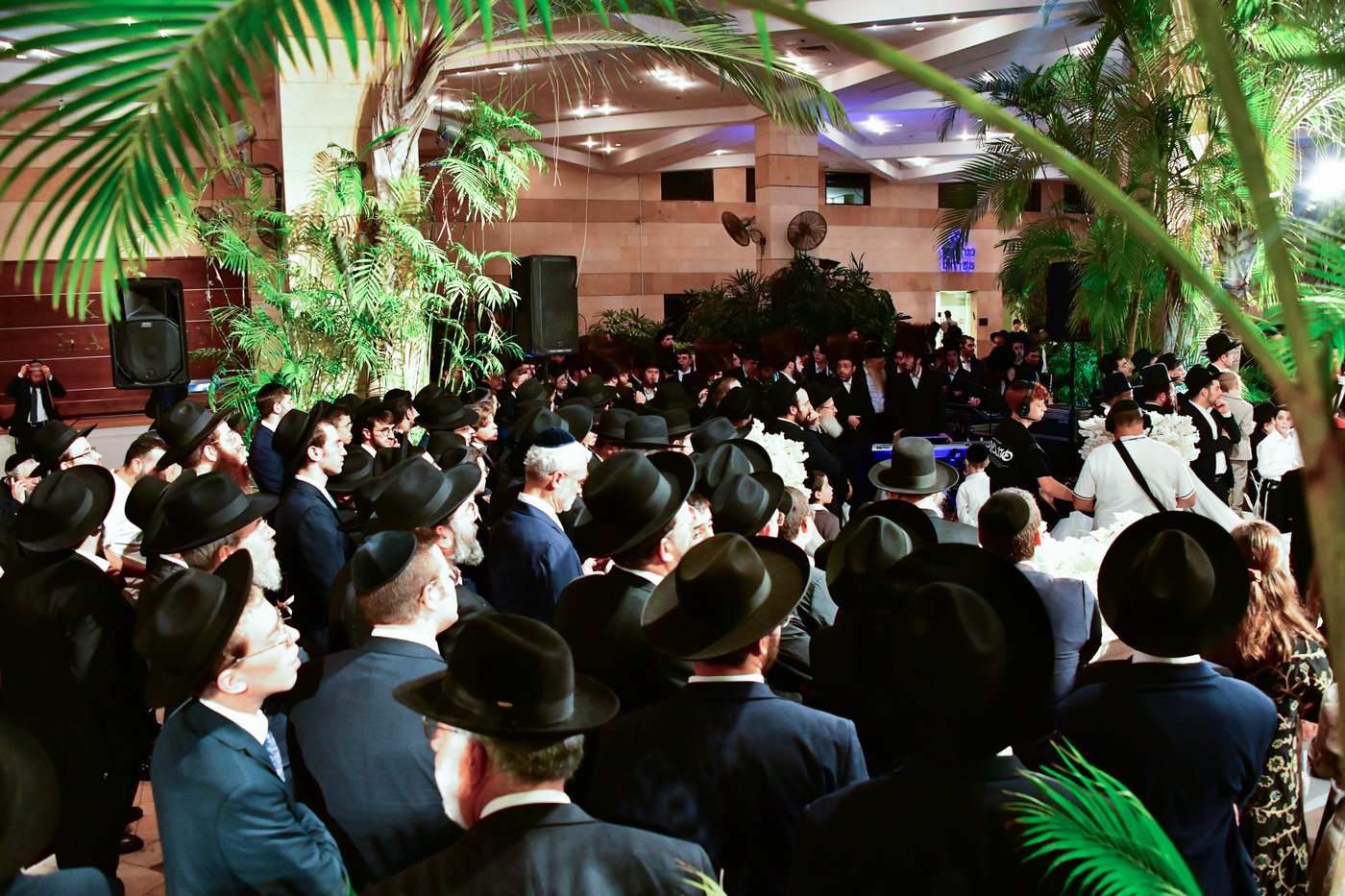 מהשמחה בבני ברק | צילום: שוקי לרר
