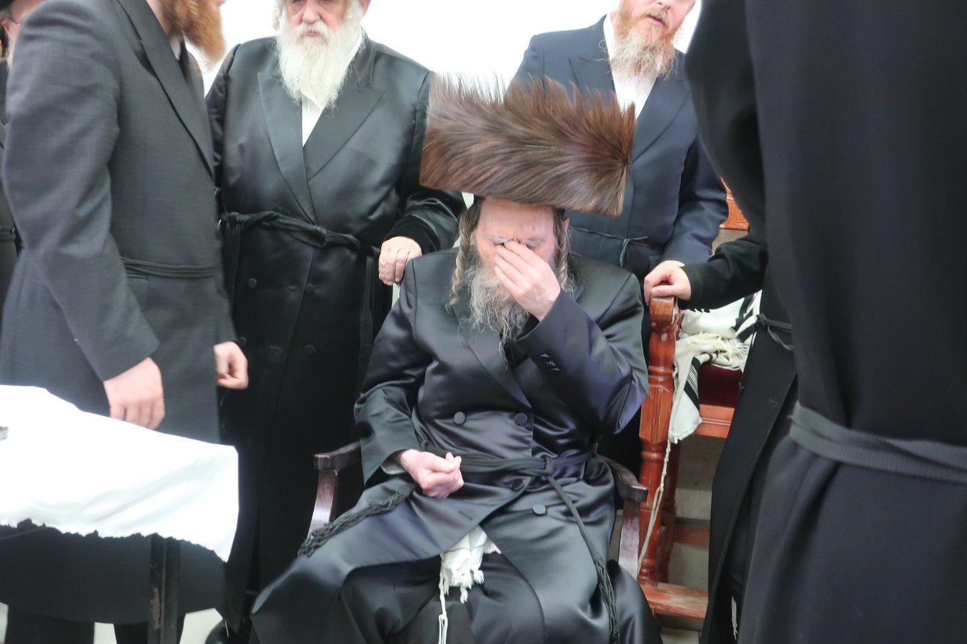 שמחת הברית לנין האדמו"רים מערלוי וקאסוב ויזניץ