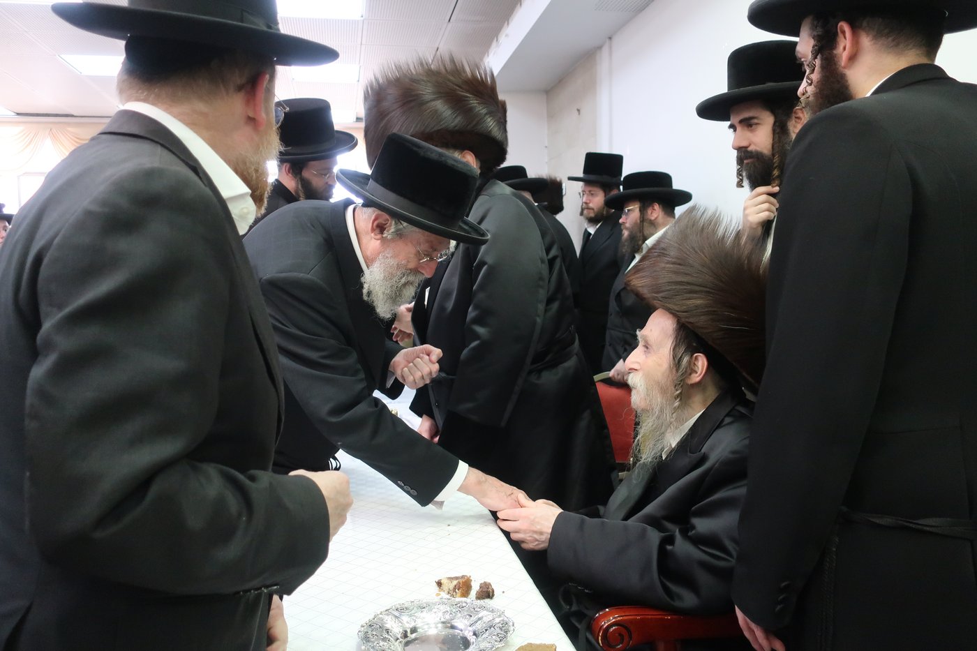 שמחת הברית לנין האדמו"רים מערלוי וקאסוב ויזניץ