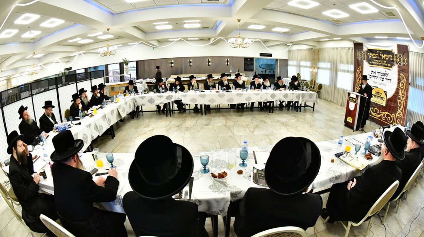 כינוס רבני ויז'ניץ | צילום: מהנעשה והנשמע