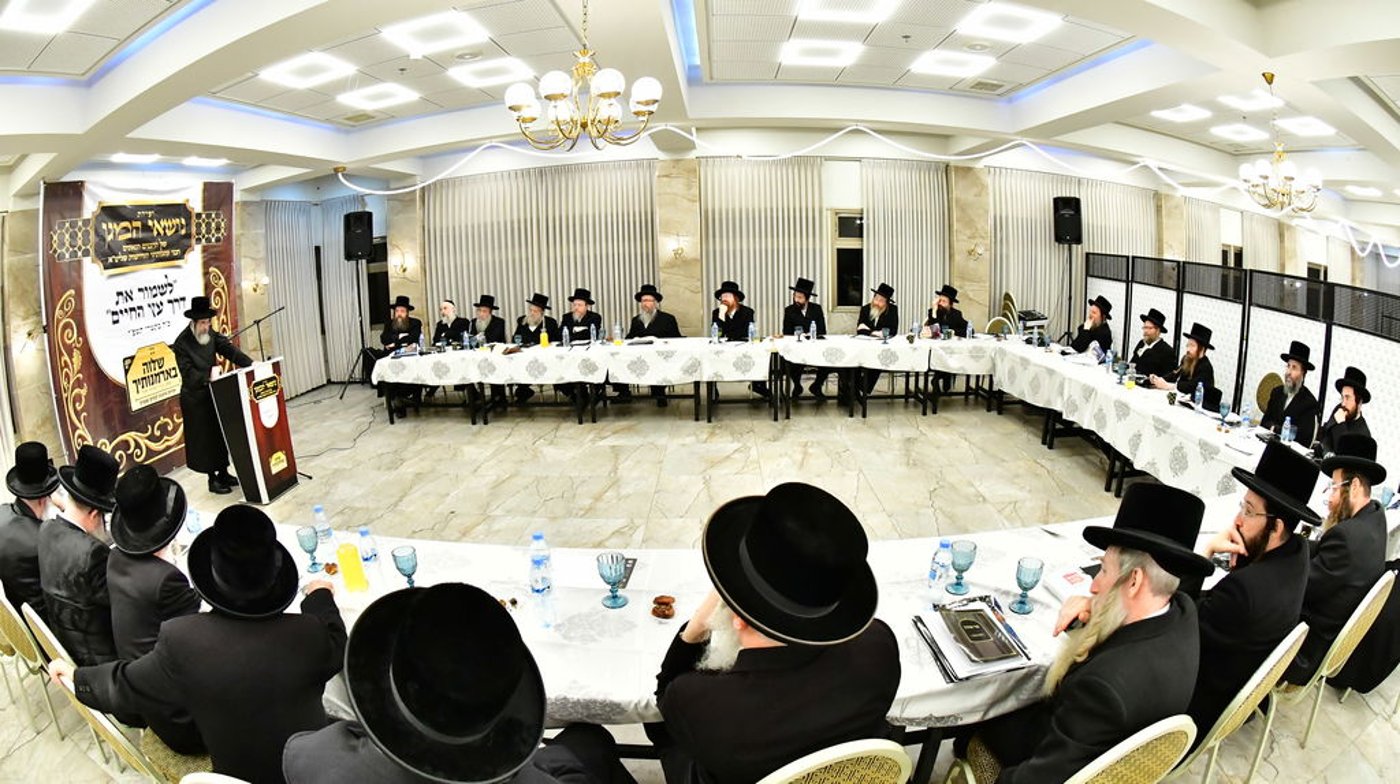 כינוס רבני ויז'ניץ | צילום: מהנעשה והנשמע