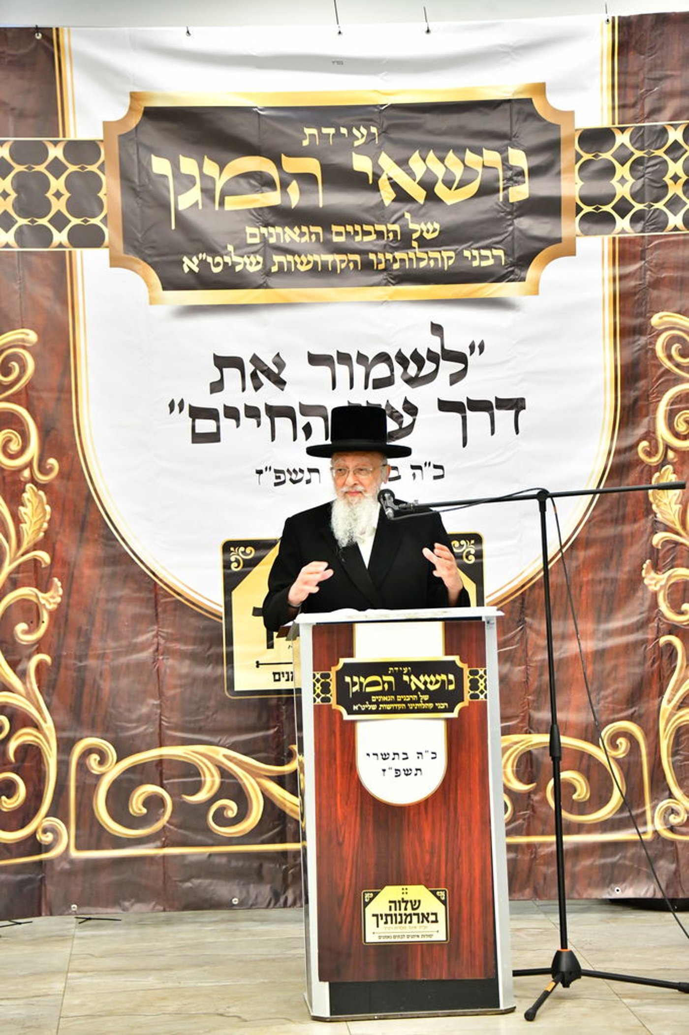 כינוס רבני ויז'ניץ | צילום: מהנעשה והנשמע