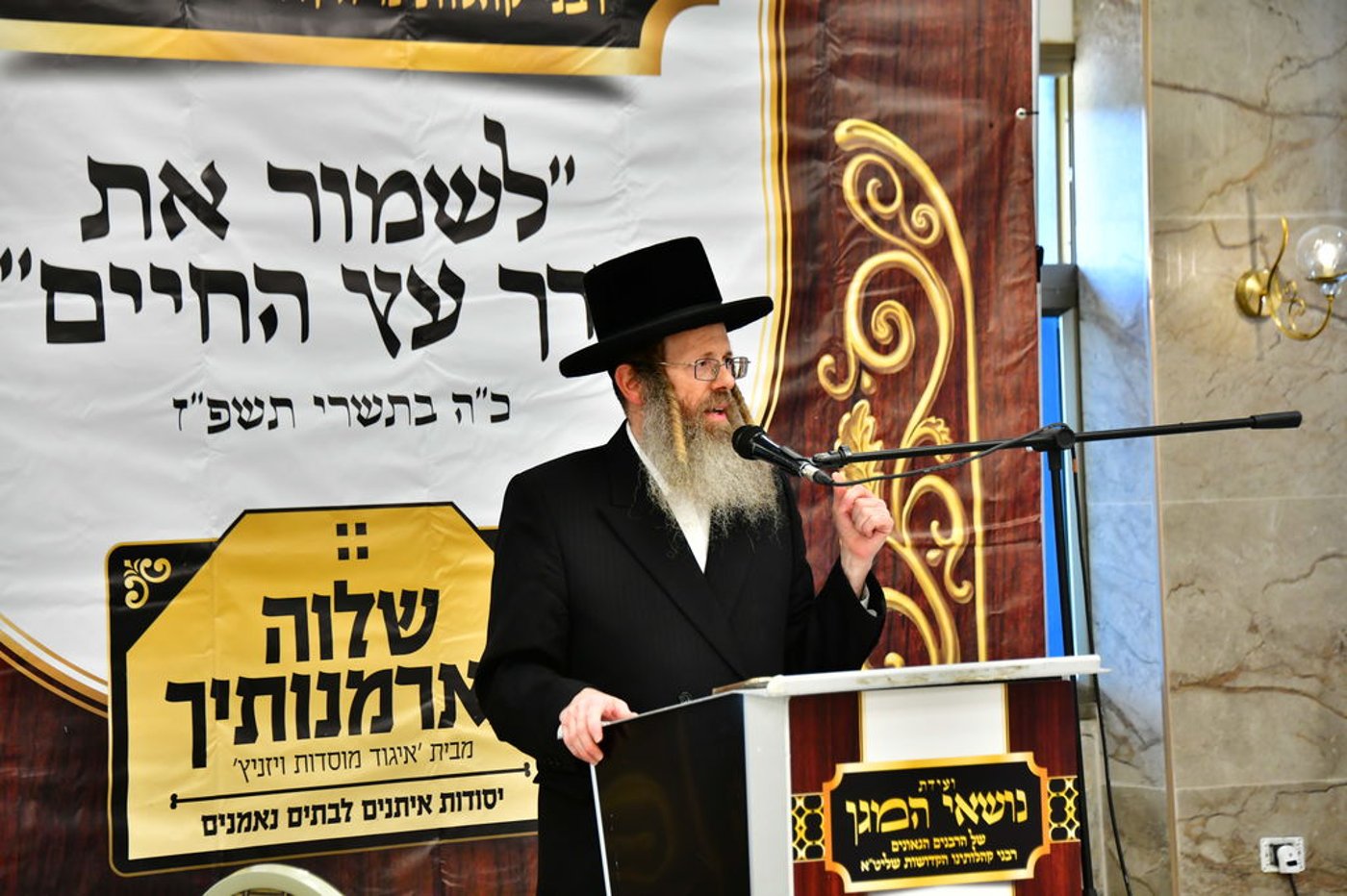 כינוס רבני ויז'ניץ | צילום: מהנעשה והנשמע