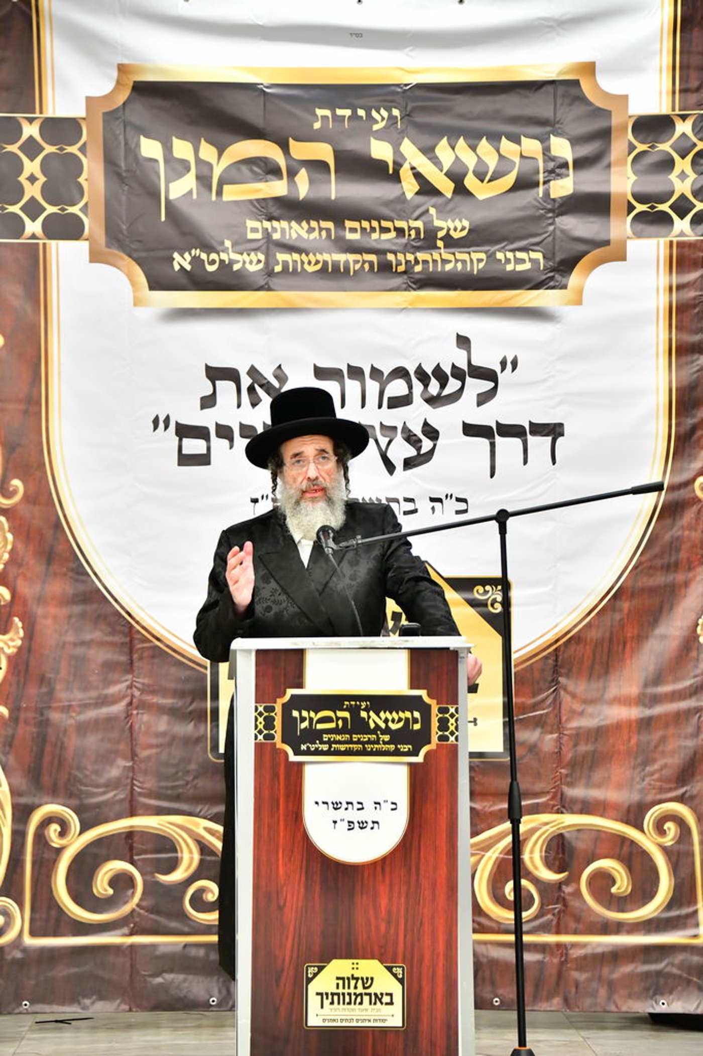 כינוס רבני ויז'ניץ | צילום: מהנעשה והנשמע