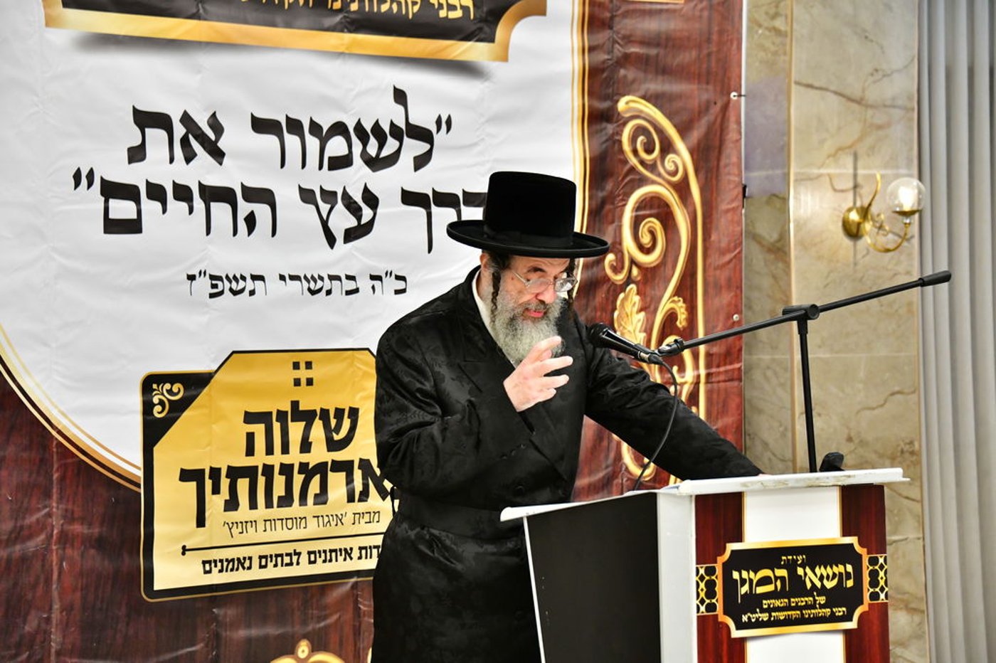 כינוס רבני ויז'ניץ | צילום: מהנעשה והנשמע