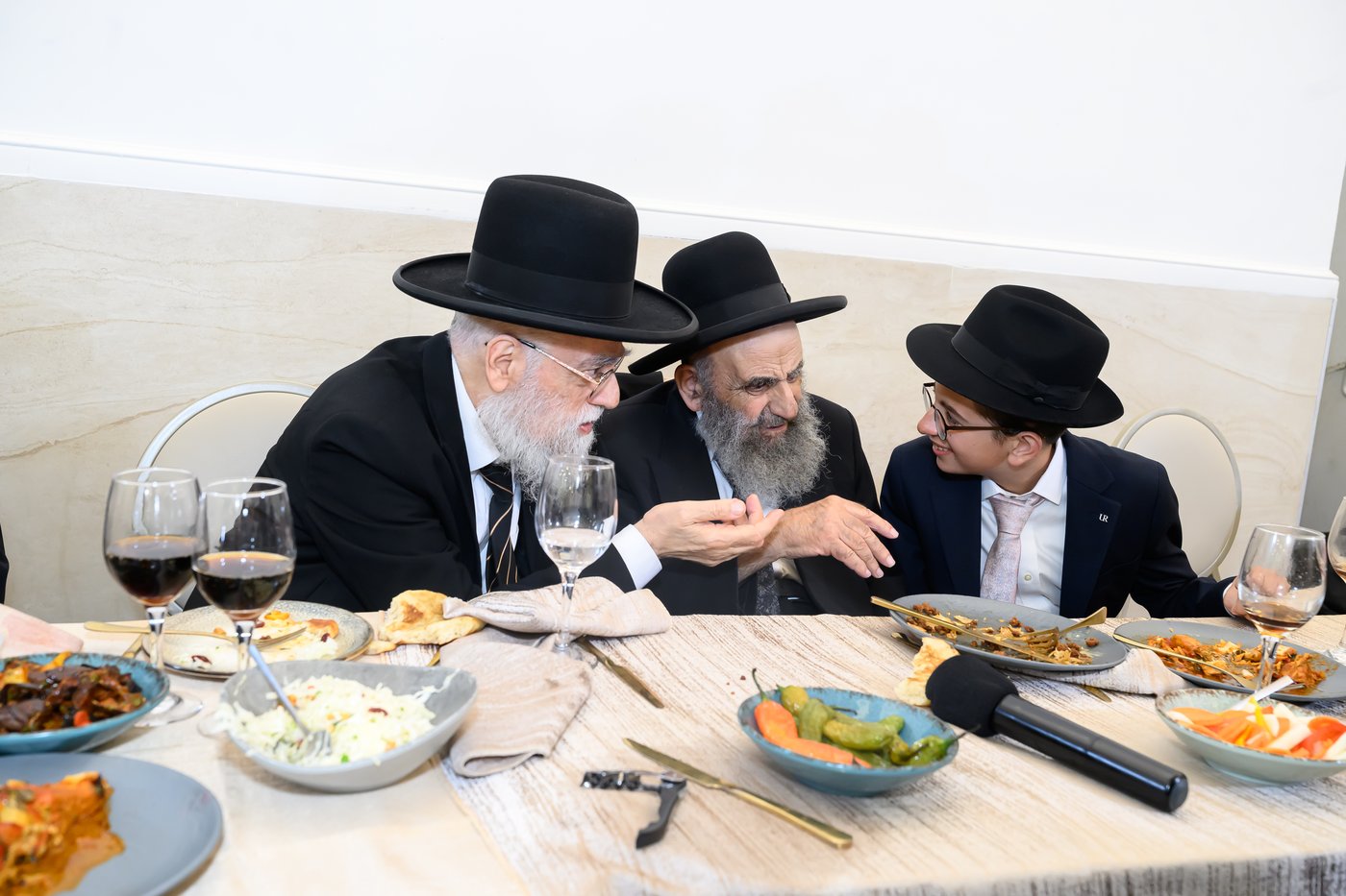 שמחת בר המצווה לנכד הגאון רבי אהרן זכאי