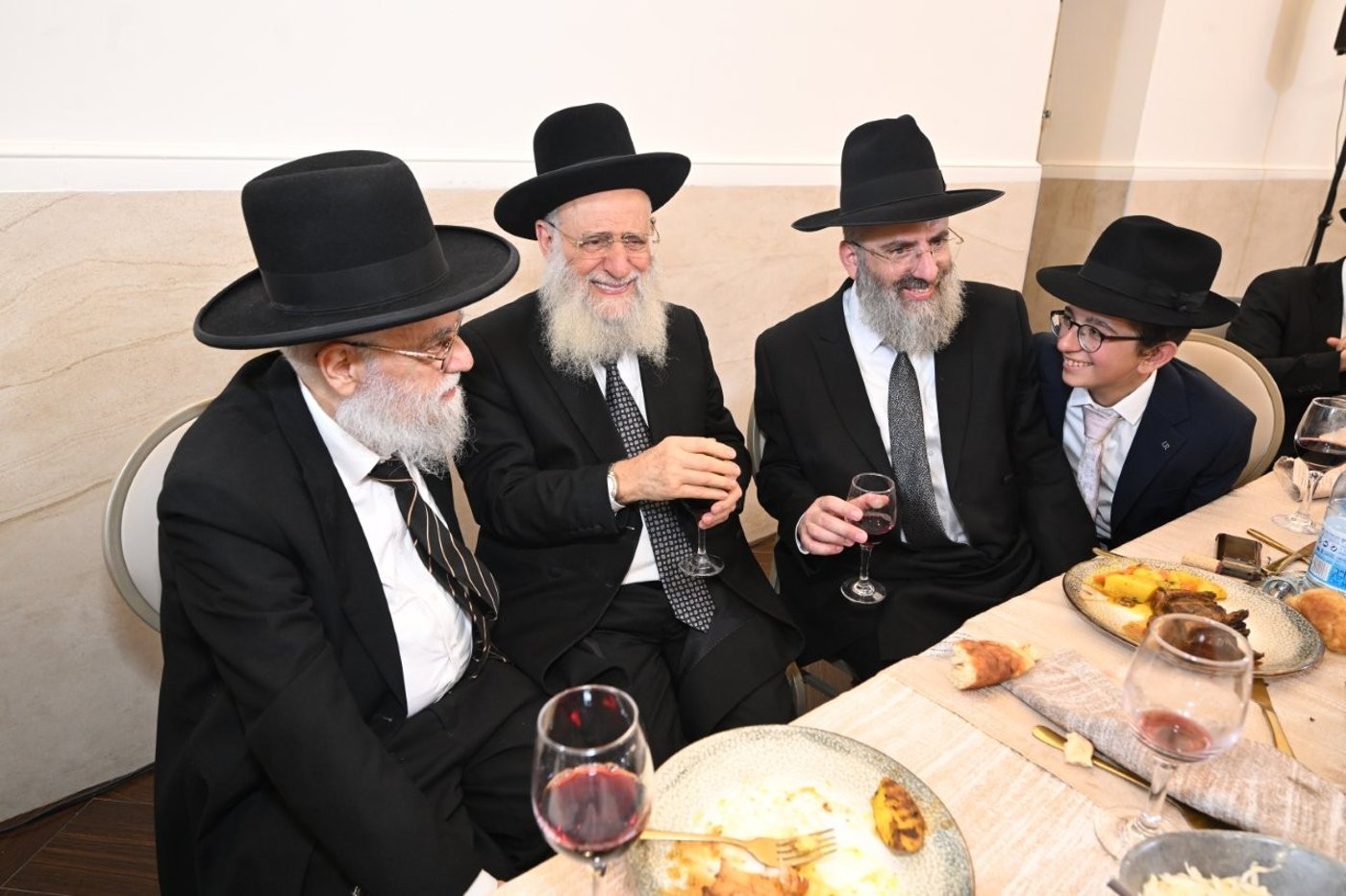 שמחת בר המצווה לנכד הגאון רבי אהרן זכאי