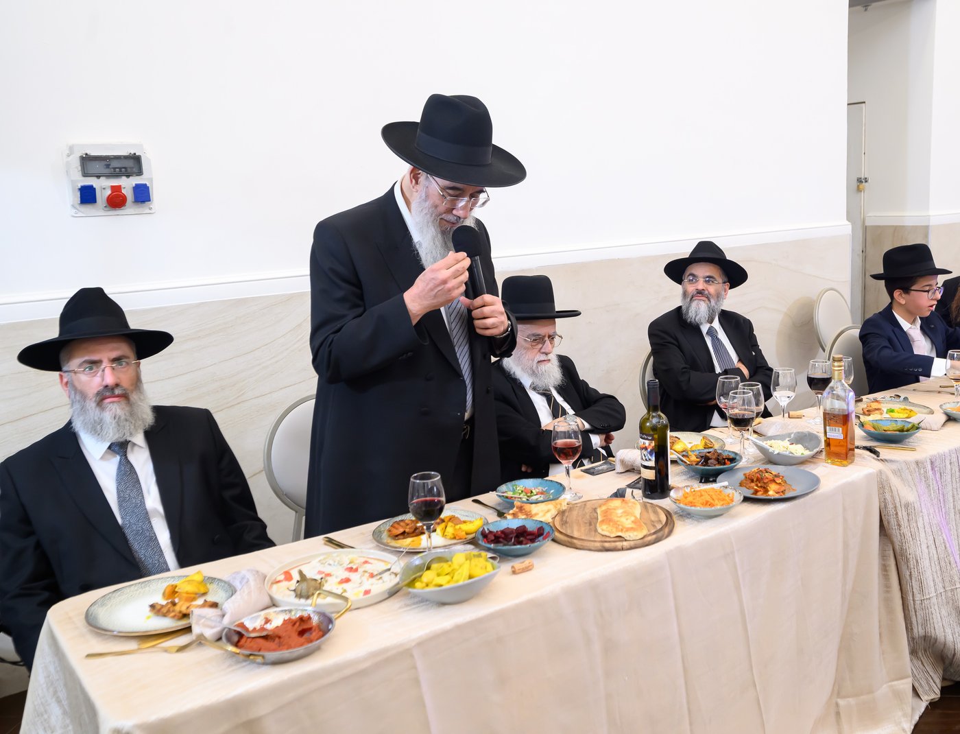 שמחת בר המצווה לנכד הגאון רבי אהרן זכאי