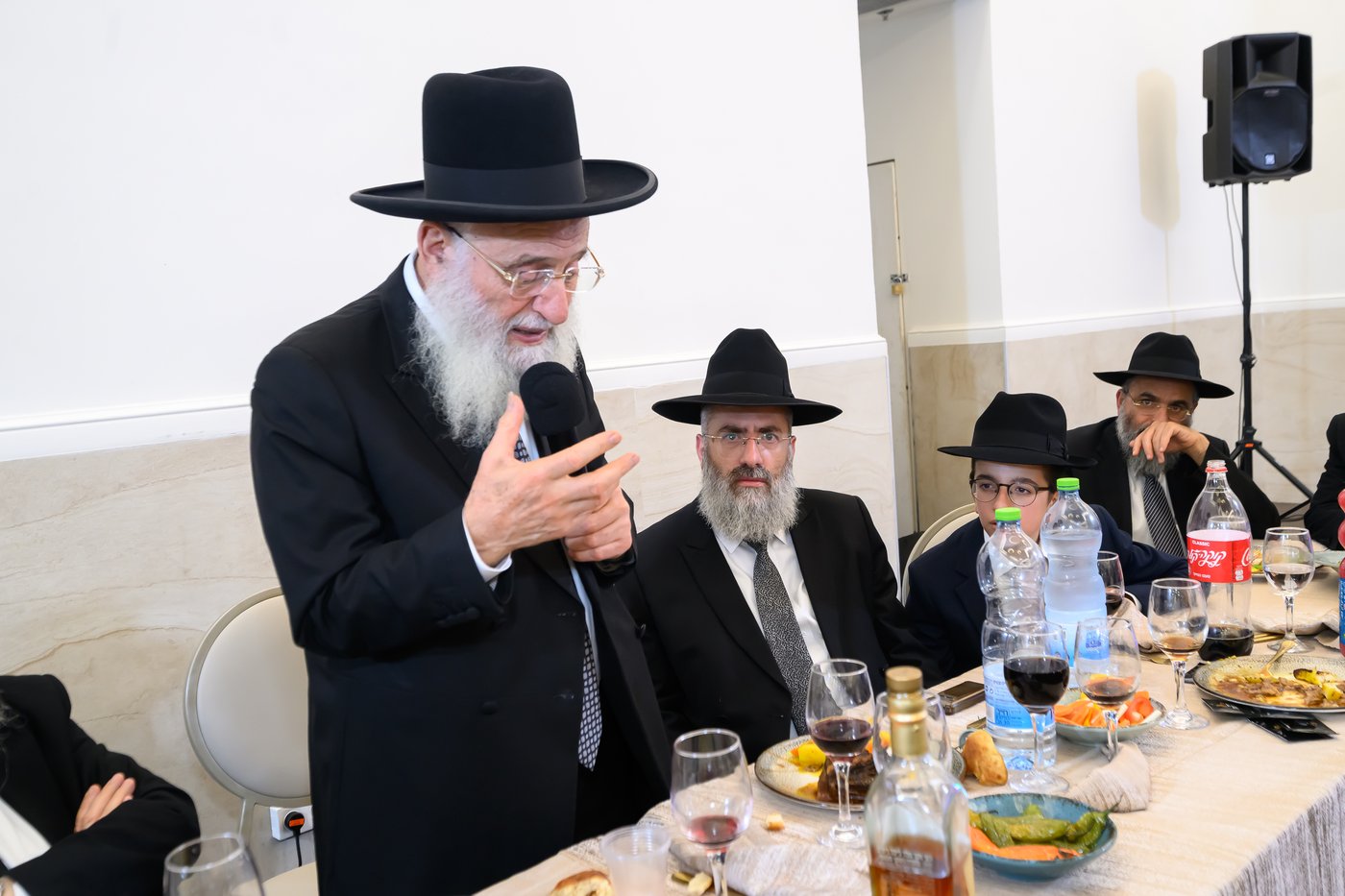 שמחת בר המצווה לנכד הגאון רבי אהרן זכאי