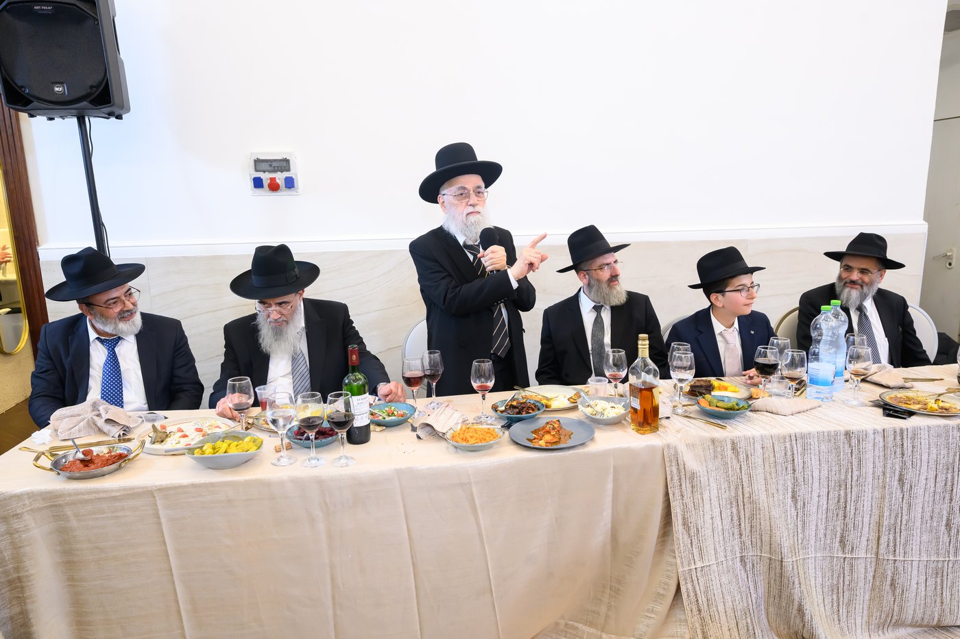 שמחת בר המצווה לנכד הגאון רבי אהרן זכאי