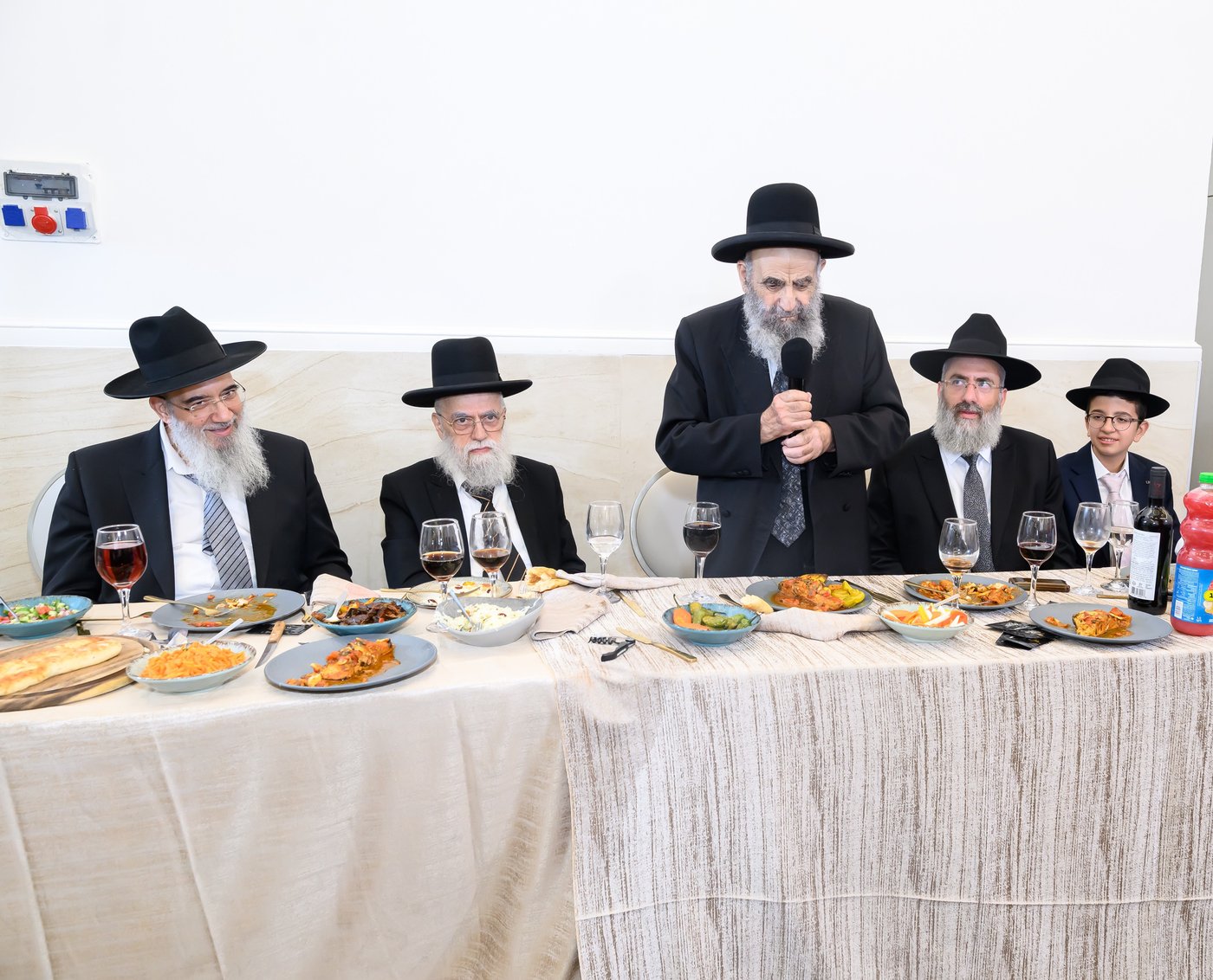 שמחת בר המצווה לנכד הגאון רבי אהרן זכאי