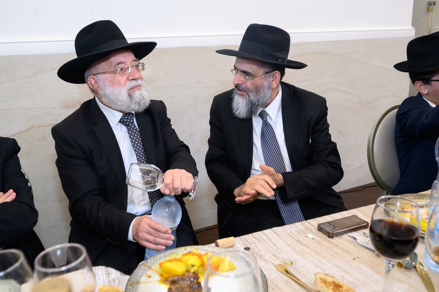 שמחת בר המצווה לנכד הגאון רבי אהרן זכאי
