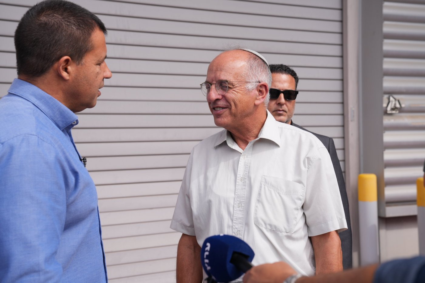 הסיור במרכז הלוגיסטי