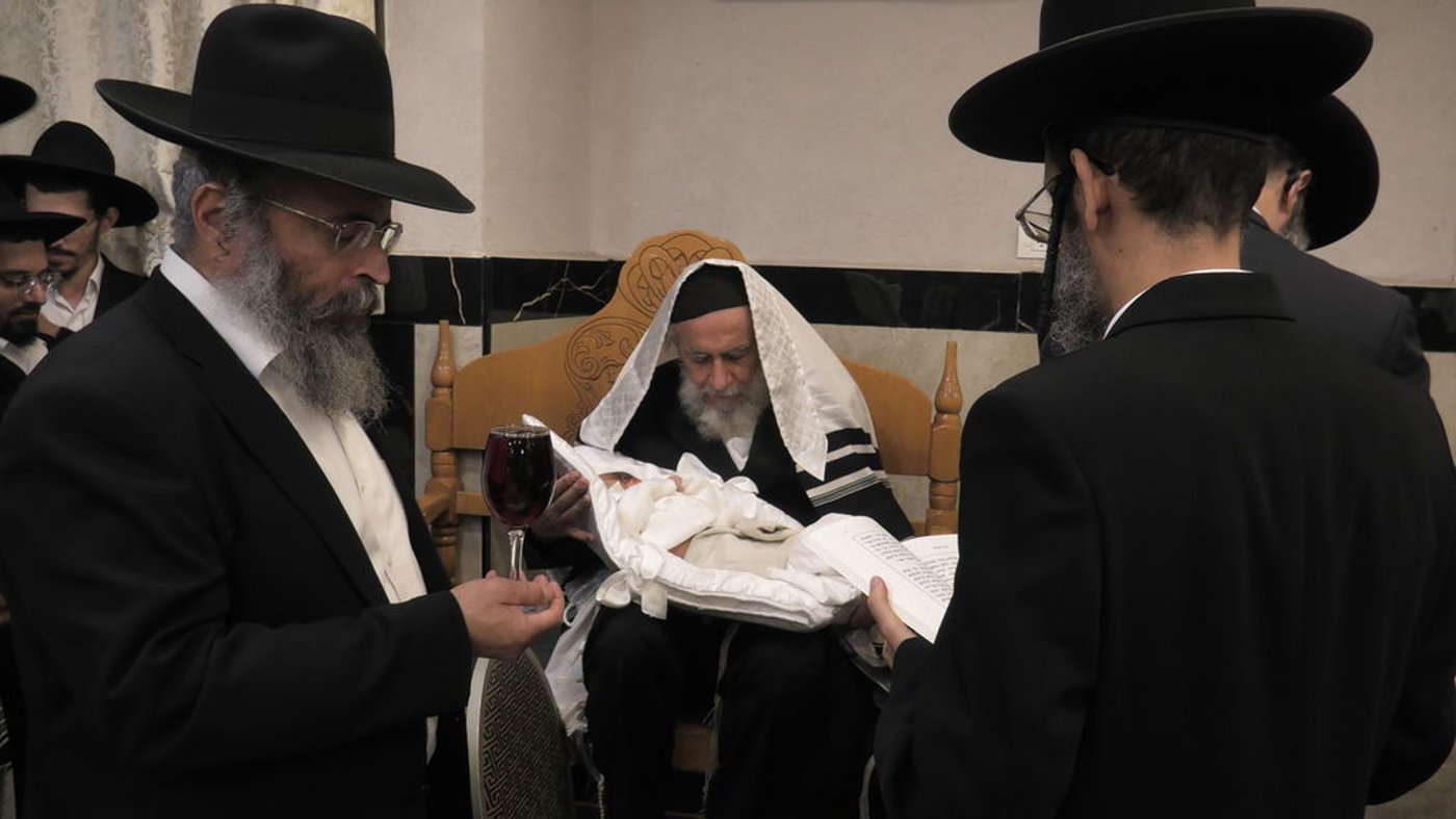 שמחת הברית לנין הגאון רבי יצחק רצאבי שליט"א