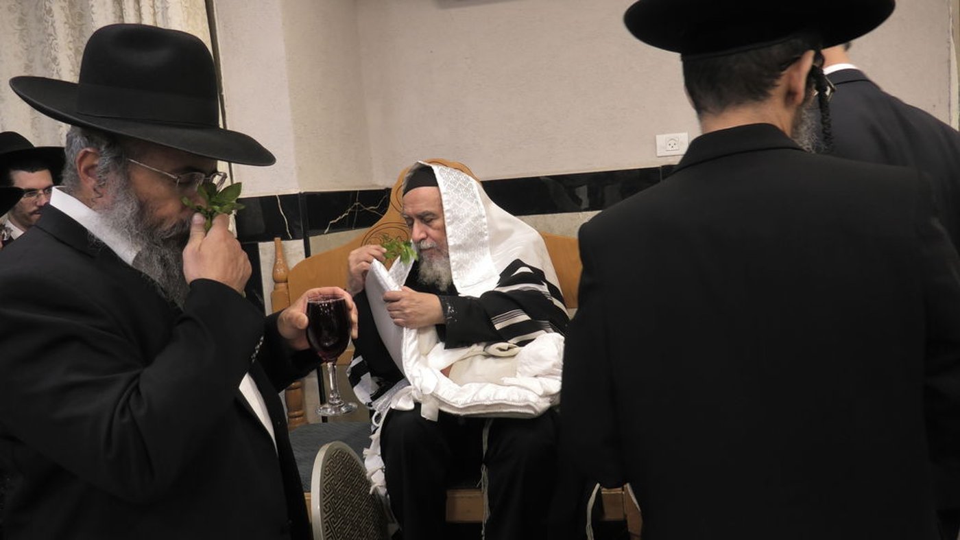 שמחת הברית לנין הגאון רבי יצחק רצאבי שליט"א